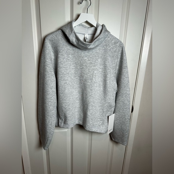 lululemon athletica Sweaters - lululemon athletica Light Gray Cowl Neck Sweater